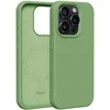 Dėklas Telforceone Etteri Silicone Mag Apple iPhone 15 Pro 6,1" šviesiai žalios spalvos