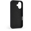 Dėklas Telforceone Etteri Silicone Mag Apple iPhone 16 6,1" juodos spalvos