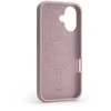 Dėklas Telforceone Etteri Silicone Mag Apple iPhone 16 6,1" rožinės spalvos