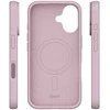 Dėklas Telforceone Etteri Silicone Mag Apple iPhone 16 6,1" rožinės spalvos