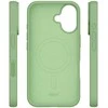 Dėklas Telforceone Etteri Silicone Mag Apple iPhone 16 Plus 6,7" šviesiai žalios spalvos