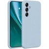 Dėklas Telforceone Etteri Silicone Samsung Galaxy A35 5G žydros spalvos