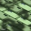 Dėklas Telforceone Etteri Silicone Samsung Galaxy S24 šviesiai žalios spalvos