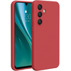 Etteri silikoninis dėklas Samsung Galaxy A36 5G aviečių spalvos
