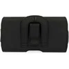 Dėklas Telone Tel Protect MAX Belt Holster (Dydis 14) skirtas Apple iPhone 11/XR/Huawei P30 Lite/Samsung S20/S21/S21 FE juodas, leather (155x80x14 mm)