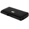 Dėklas Telone Tel Protect MAX Belt Holster (Dydis 14) skirtas Apple iPhone 11/XR/Huawei P30 Lite/Samsung S20/S21/S21 FE juodas, leather (155x80x14 mm)