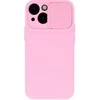 Dėklas Topt Camshield Soft for Samsung Galaxy S24 FE Light rožinės spalvos