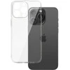 Dėklas Topt Galinis dangtelis 2 mm idealiai tinkantis Apple iPhone 15 Pro skaidrus