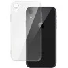 Dėklas Topt Galinis dangtelis 2 mm idealiai tinkantis Apple iPhone XR (6,1″) skaidrus