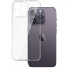 Dėklas Topt Galinis dangtelis 2 mm idealiai tinkantis Apple iPhone 14 Pro skaidrus