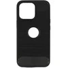 Dėklas Topt Galinis dangtelis CARBON skirtas Apple iPhone 13 Pro Max juodos spalvos