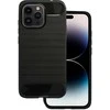 Dėklas Topt Galinis dangtelis CARBON skirtas Apple iPhone 14 Pro Max juodos spalvos