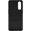 Dėklas Topt Galinis dangtelis CARBON skirtas Oppo Reno3 Pro 5G juodos spalvos