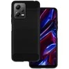 Dėklas Topt Galinis dangtelis CARBON skirtas Xiaomi Redmi Note 12 5G/Poco X5 juodos spalvos
