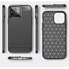 Dėklas Topt Galinis dangtelis CARBON skirtas Oppo Reno3 Pro 5G juodos spalvos