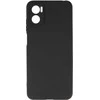 Dėklas Topt Galinis dangtelis Matinis skirtas Motorola Moto E22/E22i juodos spalvos