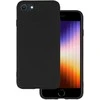 Riposo Dėklas „Matinis'' įvairiems telefonų modeliams, juodas IPHONE 7/8/SE(2020)
