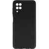 Dėklas Topt Galinis dangtelis Matinis, skirtas Samsung Galaxy A12, juodos spalvos