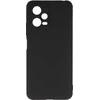 Dėklas Topt Galinis dangtelis Matinis skirtas Xiaomi Redmi Note 12 5G/Poco X5 juodos spalvos