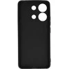 Dėklas Topt Galinis dangtelis Matinis skirtas Xiaomi Redmi Note 13 4G juodos spalvos