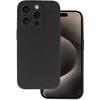 Dėklas Topt Galinis dangtelis Matinis skirtas Apple iPhone 15 Pro juodos spalvos