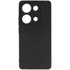 Dėklas Topt Galinis dangtelis Matinis skirtas Xiaomi Redmi Note 13 Pro 4G juodos spalvos