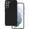 Topt Riposo Dėklas „Matinis'' įvairiems telefonų modeliams, juodas SAMSUNG GALAXY S21 FE