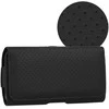 Dėklas Topt HIT Belt Holster (SIZE XL) skirtas Apple iPhone 15 Pro Max/Samsung A54 5G/A52/S24 Plus/S20 FE design 4 juodas (167×83 mm)