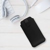 Topt HIT telefono dėklas (Dydis XL) iPhone 14/14 Pro/iPhone 15/15 Pro/Samsung S23/S23 Plus/S24/S24 Plus/A15/A54 5G dizainas 1 juodos spalvos