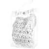 Dėklas Topt Knitted krepšys skirtas telefonui design 1 baltos spalvos