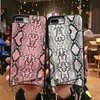 Dėklas Topt Krepšys telefonui – SNAKE Leather – Apple iPhone XS Max rožinės spalvos