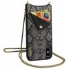 Dėklas Topt Krepšys telefonui – SNAKE Leather – Apple iPhone XS Max pilkos spalvos