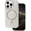 Dėklas Topt Magsafe Slim Shiny skirtas Apple iPhone 16e sidabro spalvos