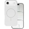 Dėklas Topt Magsafe Slim Silicone skirtas Apple iPhone 17 Air baltos spalvos