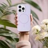 Dėklas Fusion Accessories Topt Magsafe Slim Silicone skirtas Apple iPhone 17 Air violetinės spalvos