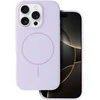 Dėklas Topt Magsafe Slim Silicone skirtas Apple iPhone 16e violetinės spalvos