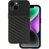Dėklas Topt Thunder dėkals skirtas Apple iPhone 15 Plus juodos spalvos