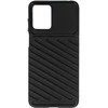 Dėklas Topt Thunder dėkals skirtas Motorola Moto G13 juodos spalvos