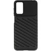 Dėklas Topt Thunder dėkals skirtas Motorola Moto G42 juodos spalvos
