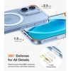Dėklas Torras Guardian Magnetic, skaidrus – iPhone 17