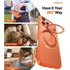 Dėklas Torras Ostand Pro, energijos oranžinė - iPhone 17 Pro Max