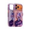 Dėklas Torras Ostand Q3 Air Gawx Limited, Neon night muse – Apple iPhone 17 Pro