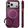 Dėklas Torras Ostand Q3 Air, kosminė violetinė – iPhone 18 Pro