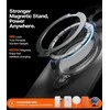 Dėklas TORRAS Ostand Spin Air - etui do iPhone 17 Pro Max kompatybilne su MagSafe (shadow juodas)