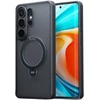 Dėklas Torras Ostand Q3 Spin, obsidian juodas – Samsung Galaxy S26 Ultra