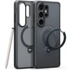 Dėklas Torras Ostand Q3 Spin, obsidian juodas – Samsung Galaxy S26 Ultra