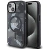 Tumi TUHMP15STCAMK Apple iPhone 15 / 14 / 13 6.1″ juodos spalvos kietas dėklas with Frosted Camo Print and MagSafe
