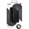 Dėklas UNIQ Keva EDGE iPhone 17 Pro Max Magclick Charging, juodos spalvos