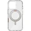 UNIQ Swivix dėklas, skirtas iPhone 17, 360° besisukantis stovas, skaidrus