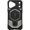 UAG Urban Armor Gear dėklas Monach Pro, suderinamas su MagSafe, skirtas IPHONE 18 Pro Max/17 Pro Max, titano spalvos
